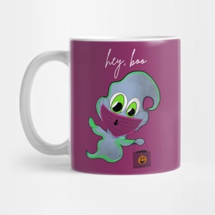 Hey, Boo - Cute Ghost Mug